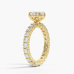 Perfect Fit Eternity Diamond Ring (1 1/3 ct. tw.) Yellow Gold 18k Oval Engagement Ring