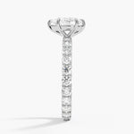 Perfect Fit Eternity Diamond Ring (1 1/3 ct. tw.) Platinum Pear Engagement Ring