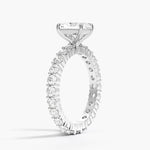 Perfect Fit Eternity Diamond Ring (1 1/3 ct. tw.) Platinum Radiant Engagement Ring