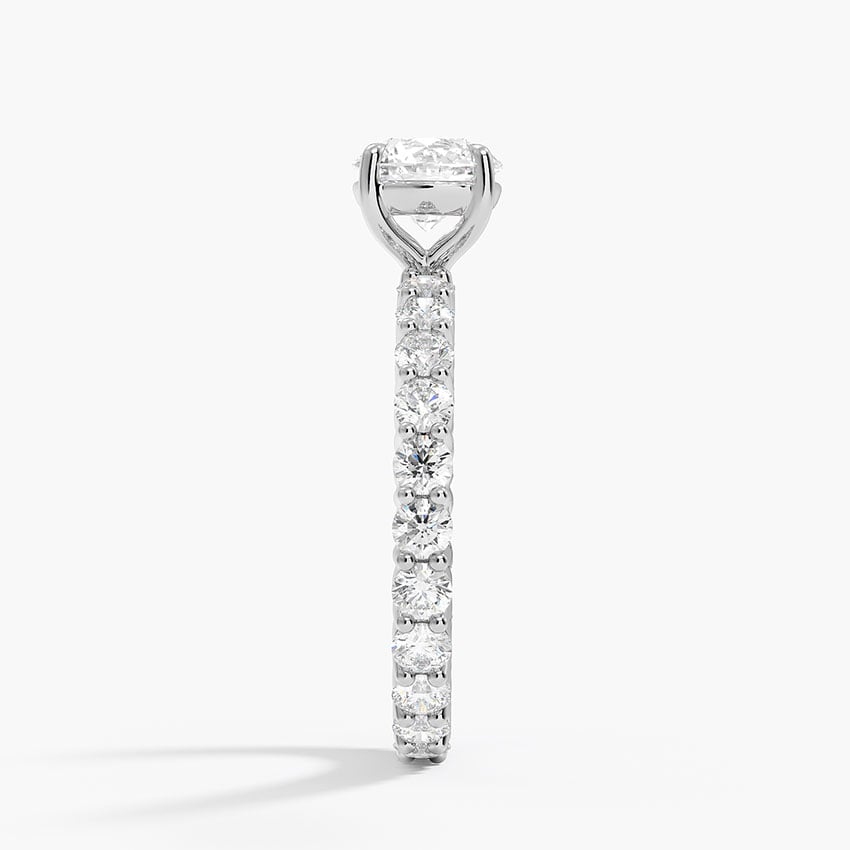 Perfect Fit Eternity Diamond Ring (1 1/3 ct. tw.) Platinum Round Engagement Ring