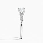 Briar Diamond Ring Platinum Cushion Engagement Ring