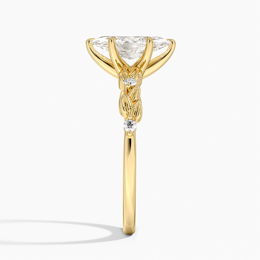 Briar Diamond Ring Yellow Gold 18k Marquise Engagement Ring