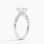 Briar Diamond Ring Platinum Oval Engagement Ring