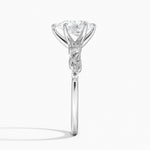 Briar Diamond Ring Platinum Pear Engagement Ring