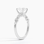 Briar Diamond Ring Platinum Princess Engagement Ring
