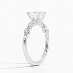 Briar Diamond Ring Platinum Radiant Engagement Ring