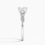 Briar Diamond Ring Platinum Radiant Engagement Ring