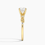 Briar Diamond Ring Yellow Gold 18k Round Engagement Ring