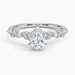 Briar Diamond Ring Platinum Pear Engagement Ring