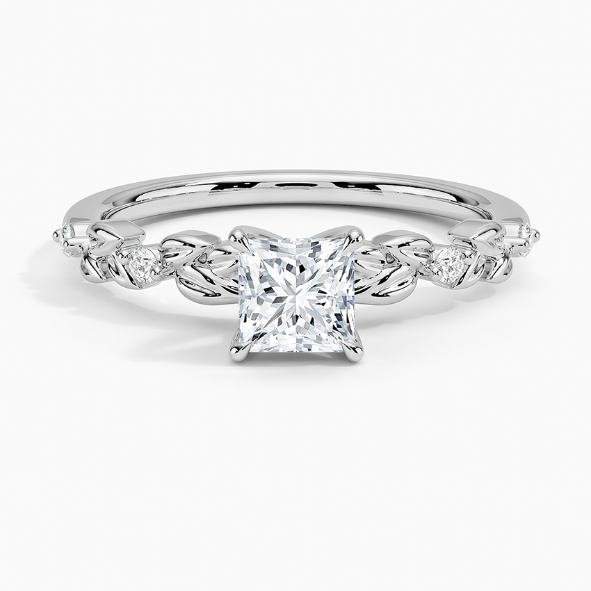 Briar Diamond Ring Platinum Princess Engagement Ring