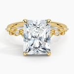 Briar Diamond Ring Yellow Gold 18k Radiant Engagement Ring