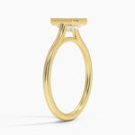 Margot Bezel Ring Yellow Gold 18k Emerald Engagement Ring