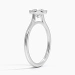 Margot Bezel Ring Platinum Round Engagement Ring