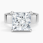 Alden Diamond Ring Platinum Princess Engagement Ring