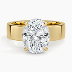 Alden Diamond Ring Yellow Gold 18k Oval Engagement Ring