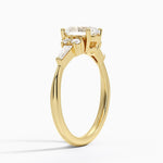 Yvonne Diamond Ring Yellow Gold 18k Oval Engagement Ring