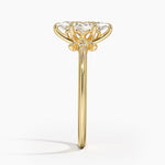 Fiore Diamond Ring Yellow Gold 18k Marquise Engagement Ring