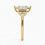 Sabine Cluster Diamond Ring Yellow Gold 18k Marquise Engagement Ring