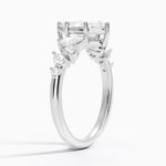 Olivetta Tapered Diamond Ring (1/2 ct. tw.) Platinum Marquise Engagement Ring