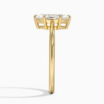 Elle Solitaire Ring Yellow Gold 18k Marquise Engagement Ring