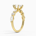 Grand Versailles Diamond Ring Yellow Gold 18k Marquise Engagement Ring