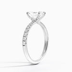 Freesia 2mm Diamond Ring (1/3 ct. tw.) Platinum Radiant Engagement Ring