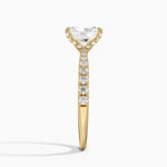 Freesia 2mm Diamond Ring (1/3 ct. tw.) Yellow Gold 18k Radiant Engagement Ring