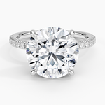 Freesia 2mm Diamond Ring (1/3 ct. tw.) Platinum Round Engagement Ring