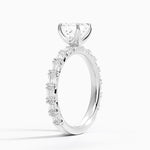 Nathalie Emerald-Cut Diamond Ring (3/4 ct. tw.) Platinum Asscher Engagement Ring