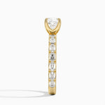 Nathalie Emerald-Cut Diamond Ring (3/4 ct. tw.) Yellow Gold 18k Cushion Engagement Ring
