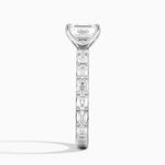 Nathalie Emerald-Cut Diamond Ring (3/4 ct. tw.) Platinum Emerald Engagement Ring