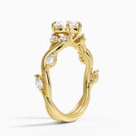 Vintage Secret Garden Diamond Ring (3/8 ct. tw.) Yellow Gold 18k Heart Engagement Ring