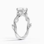 Vintage Secret Garden Diamond Ring (3/8 ct. tw.) Platinum Princess Engagement Ring