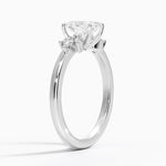 Stella Diamond Ring Platinum Oval Engagement Ring