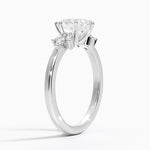 Stella Diamond Ring Platinum Pear Engagement Ring