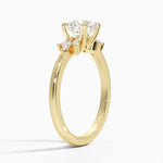 Stella Diamond Ring Yellow Gold 18k Round Engagement Ring
