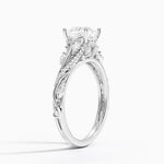 Begonia Vine Diamond Ring (1/2 ct. tw.) Platinum Princess Engagement Ring