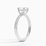 Valencia Diamond Ring (1/3 ct. tw.) Platinum Asscher Engagement Ring
