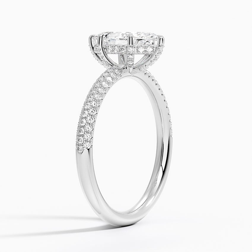 Valencia Diamond Ring (1/3 ct. tw.) Platinum Marquise Engagement Ring