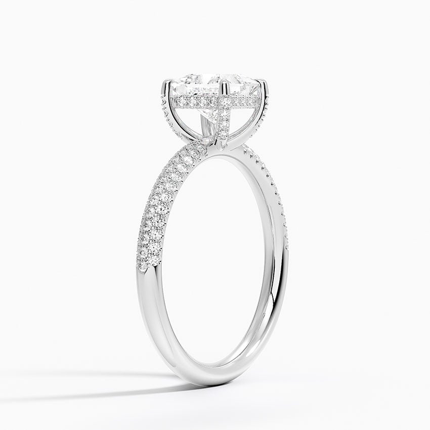Valencia Diamond Ring (1/3 ct. tw.) Platinum Princess Engagement Ring