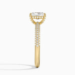 Valencia Diamond Ring (1/3 ct. tw.) Yellow Gold 18k Radiant Engagement Ring