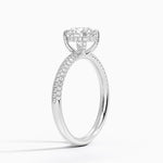 Valencia Diamond Ring (1/3 ct. tw.) Platinum Round Engagement Ring