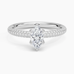 Valencia Diamond Ring (1/3 ct. tw.) Platinum Marquise Engagement Ring