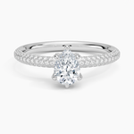Valencia Diamond Ring (1/3 ct. tw.) Platinum Pear Engagement Ring