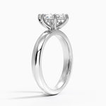 Sydney Perfect Fit Halo 3mm Diamond Ring Platinum Marquise Engagement Ring