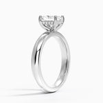 Sydney Perfect Fit Halo 3mm Diamond Ring Platinum Radiant Engagement Ring