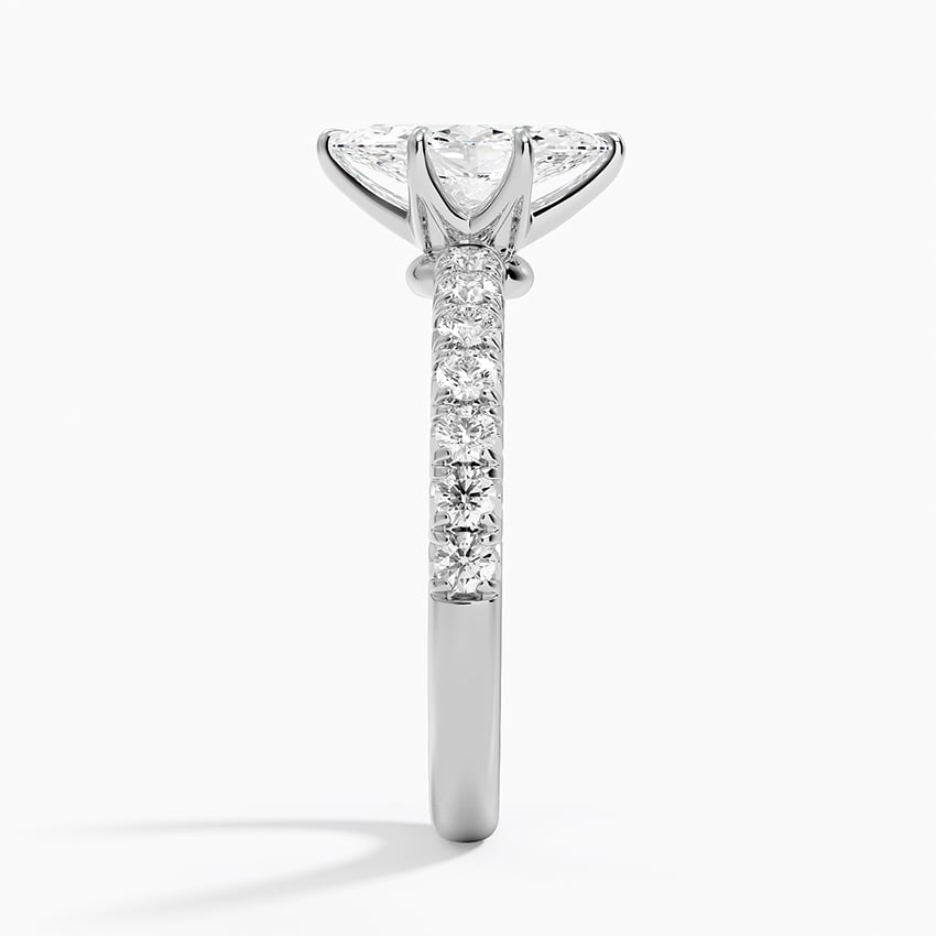 Luxe Amelie Diamond Ring (3/8 ct. tw.) Platinum Marquise Engagement Ring