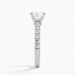 Luxe Amelie Diamond Ring (3/8 ct. tw.) Platinum Oval Engagement Ring