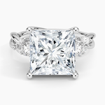 Willow Three Stone Diamond Ring (1/3 ct. tw.) Platinum Princess Engagement Ring