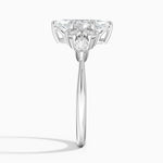 Luxe Nadia Diamond Ring Platinum Marquise Engagement Ring